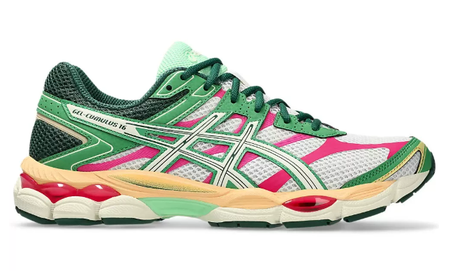 ASICS Gel-Cumulus 16 Green Cream Ivory 1203A763-100