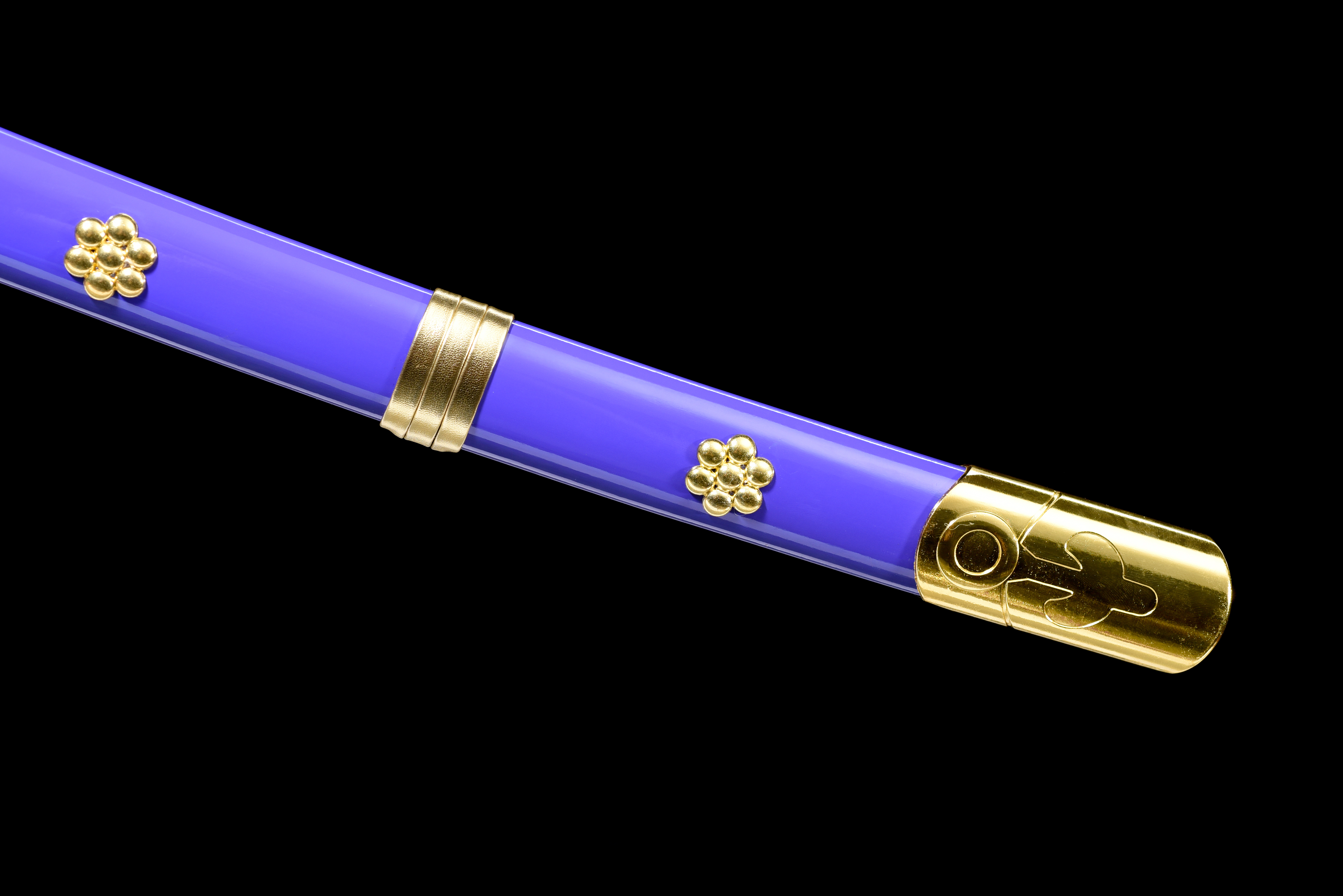 Purple Enma Katana – One Piece, High-Carbon Steel, Full Tang
