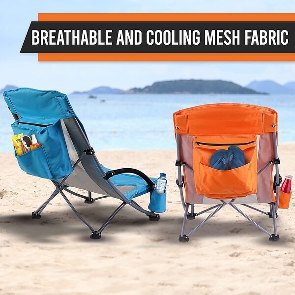 High Back Folding Beach Chair