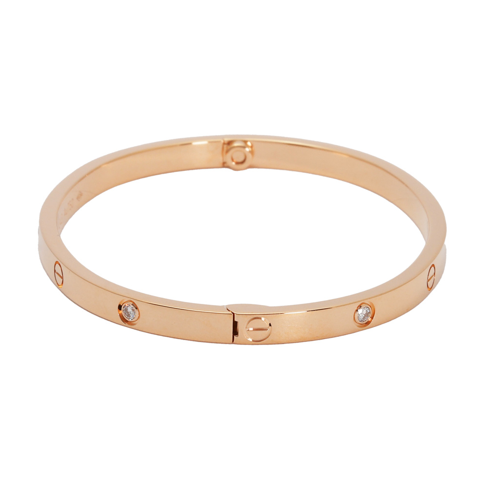 Cartier Love Sm Bracelet 18K Rose Gold Diamond B6047600