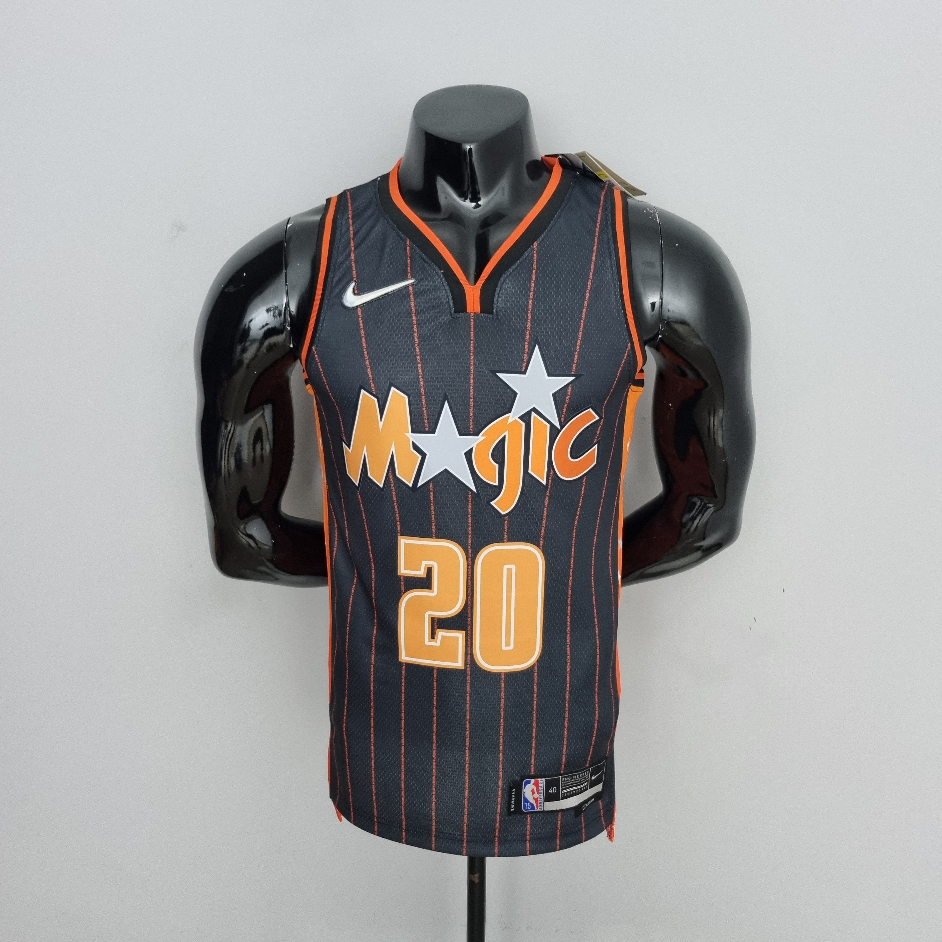 Markelle Fultz Orlando Magic 2022 City Edition Swingman Jersey Black