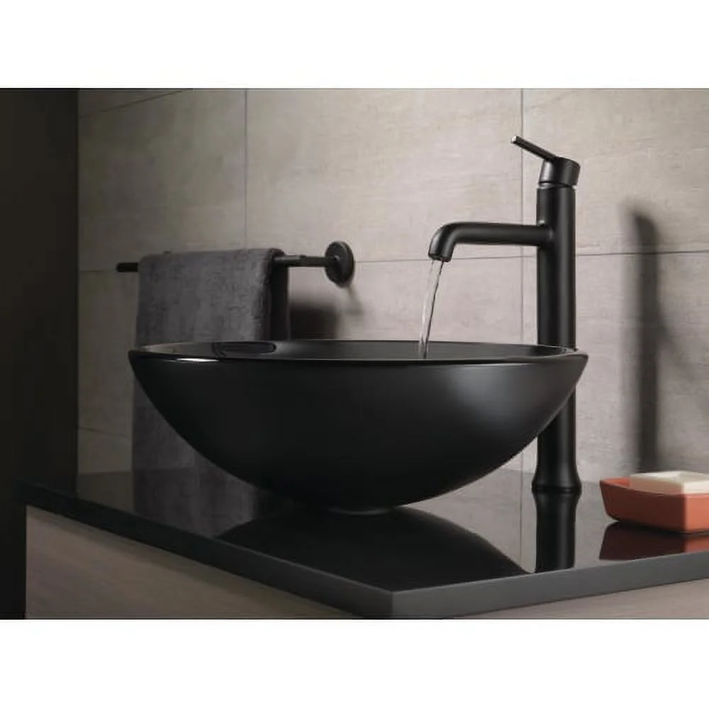 Delta Trinsic Single Handle Vessel Bathroom Faucet in Chrome 759-DST