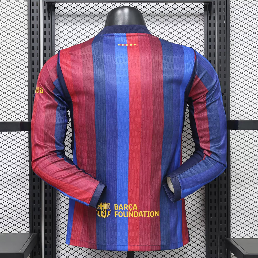 Player Version Barcelona 26/27 Home Long Sleeves S-XXL