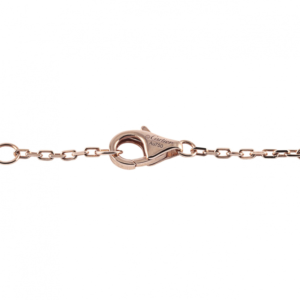 Cartier Trinity Bracelet Tri-Gold Diamond B6058700