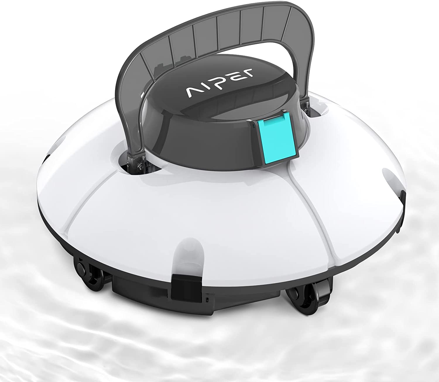 (2022 Upgraded) AIPER Cordless Automatic Pool Cleaner, Strong Suction with Dual Motors, Auto-Dock Robotic Pool Cleaner