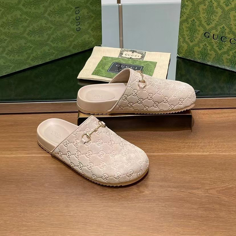 High Quality Gucci Horsebit mules Slippers - cnluxepick