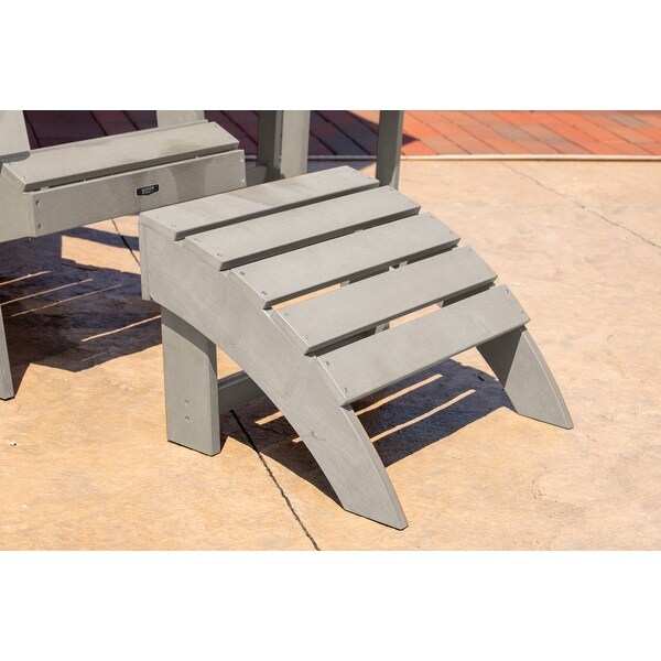 Island Retreat EzCare TekWood Adirondack Ottoman