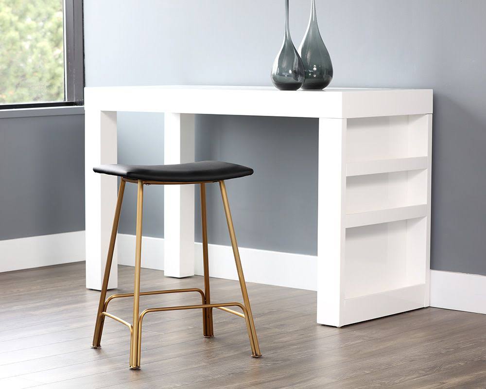 Sunpan Azai Counter Stool - Dillon Black