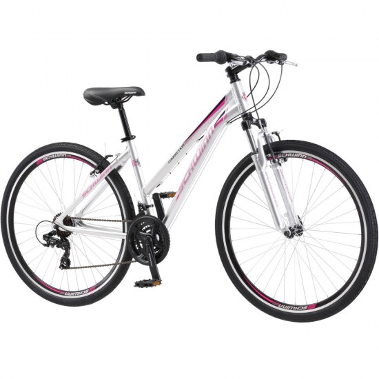 700C Connection Women’s Multi-Use Bike, Silver