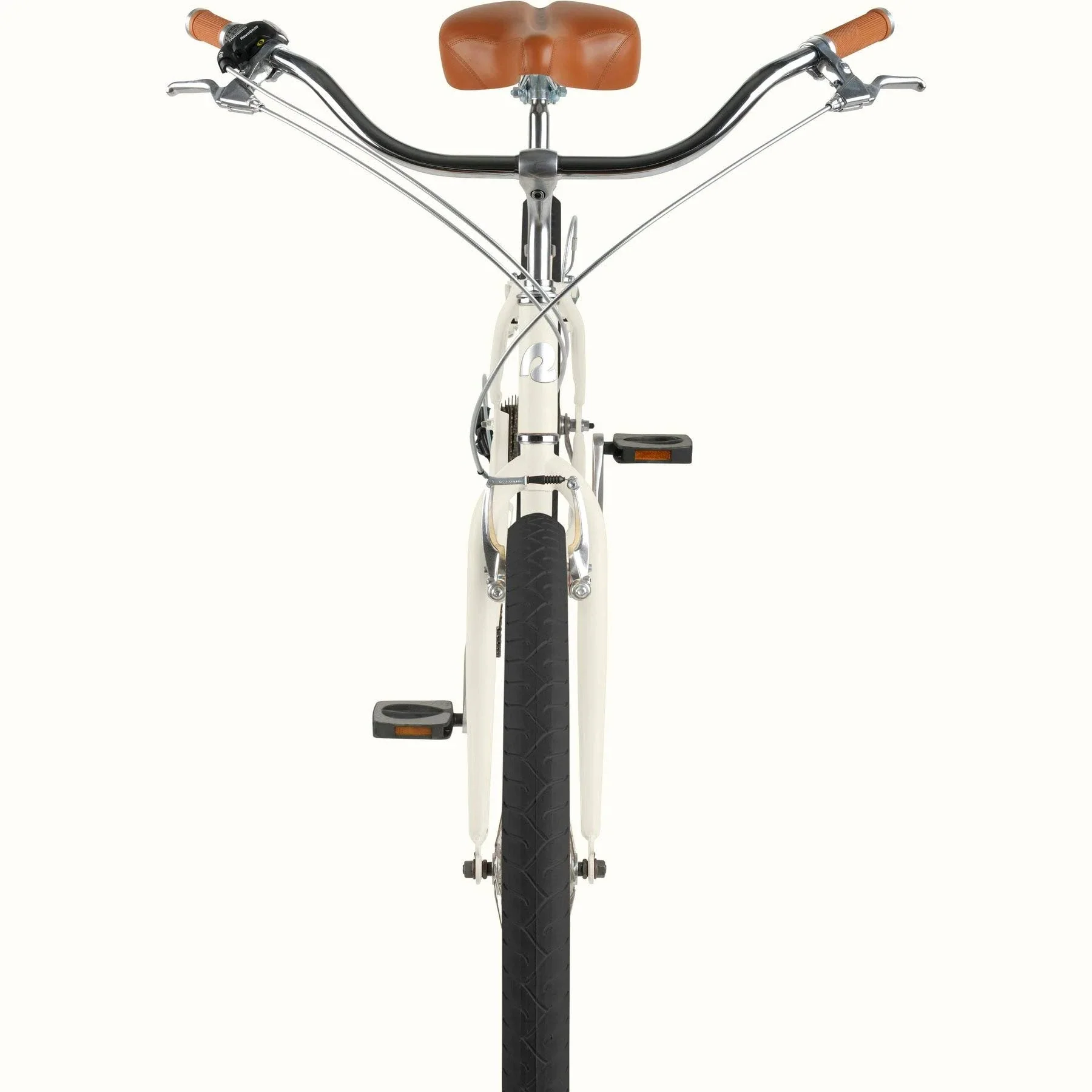 Chatham Beach Cruiser Bike - Step Through 7 Speed Eggshell / 26