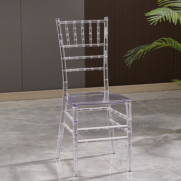 DandN Transparent Bamboo Chair Set,Dining Chairs,Wedding Chairs