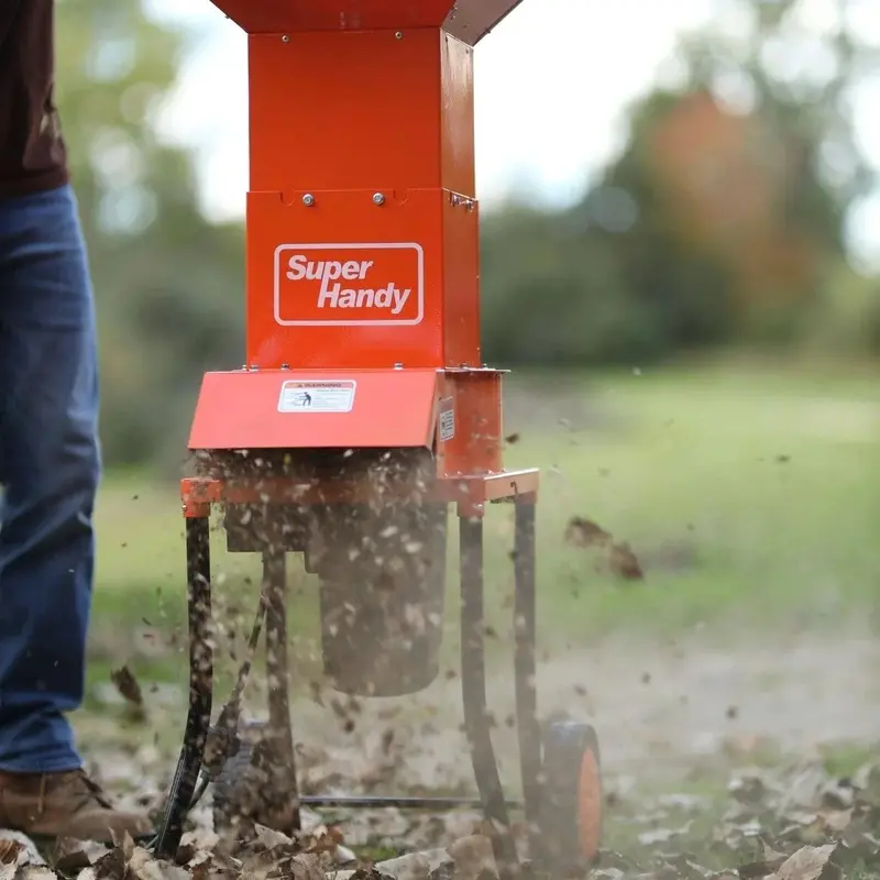 SuperHandy GUO056 Electric Shredder and Garden Mulcher – Heavy-Duty Dual-Function Unit