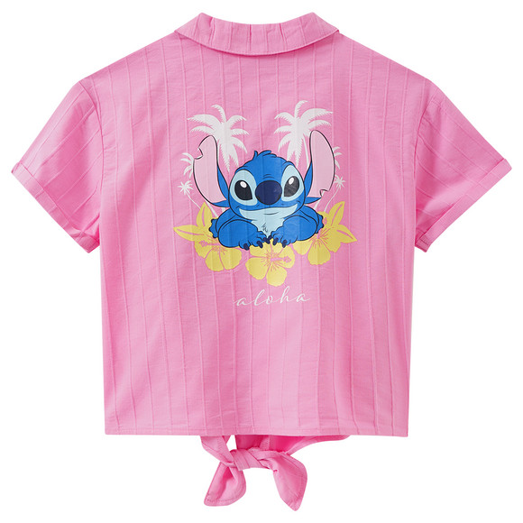 Topolino Disney Stitch Bluse mit Knoten-Detail