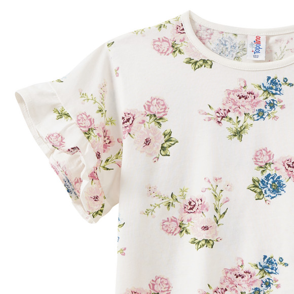 Topolino Mädchen T-Shirt mit Blumen-Prints