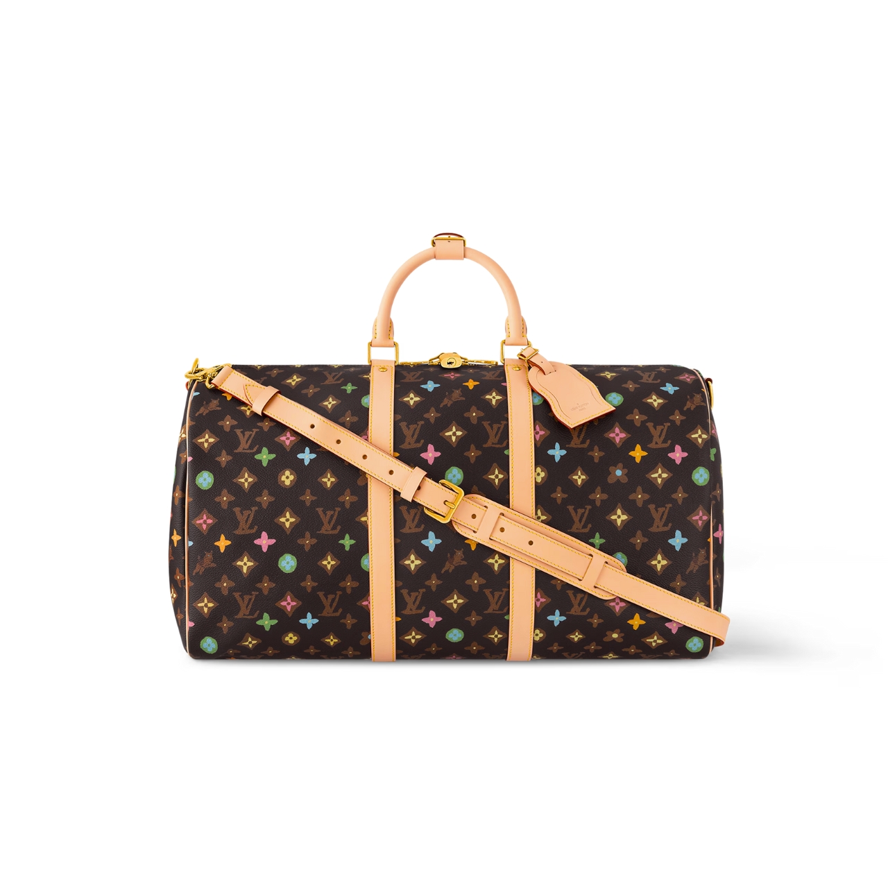 Louis Vuitton Keepall Bandouli Re Monogram Craggy Chocolate 40Cm M24901