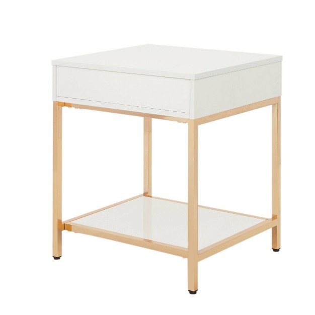 Alios Side Table Gold Osp Home Furnishings