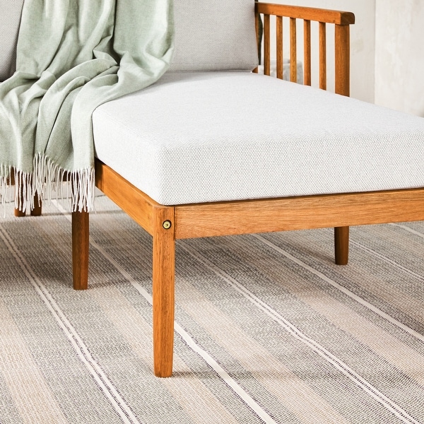 Middlebrook Solid Wood Spindle SofaChaise