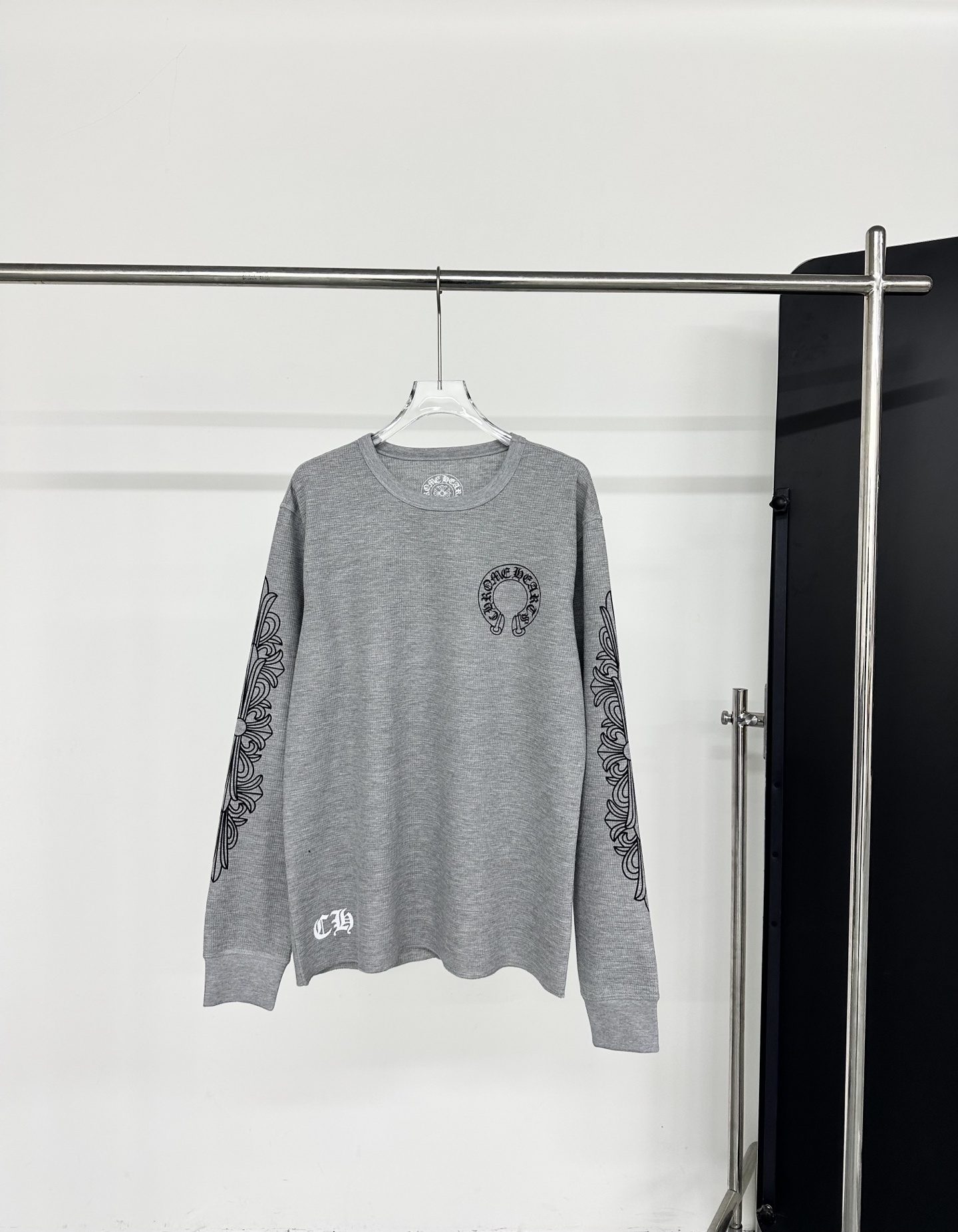 優秀 クロムハーツ コピー 人気上昇中 長袖tシャツ 黒色 グレー色 Chrome Hearts