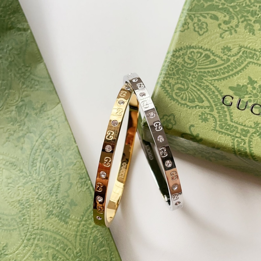 Gucci Gg Bracelet Silver 4Mm