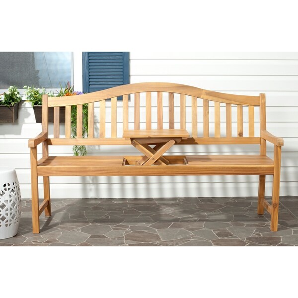 SAFAVIEH Mischa Outdoor Bench
