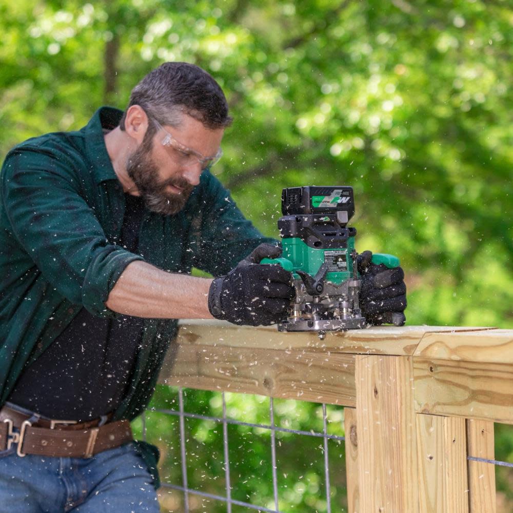 Metabo HPT 36V Cordless Plunge Router Kit 2 1/4 HP