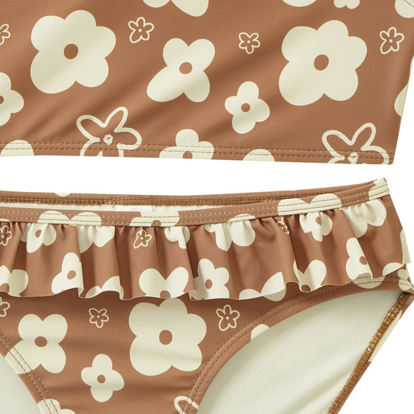 Famy Mädchen Bikini mit Blumen-Allover