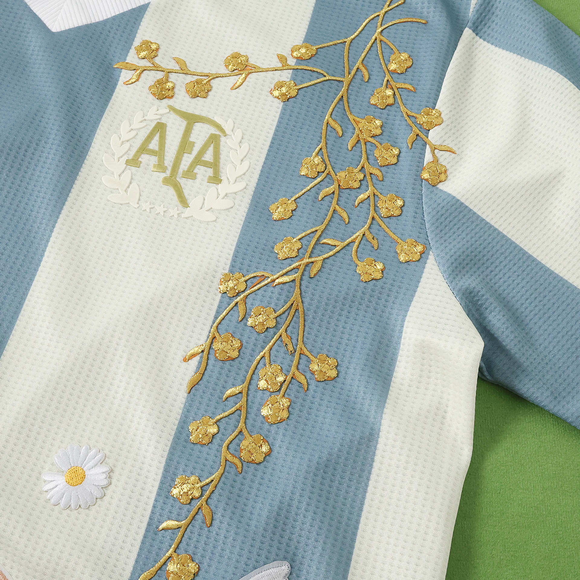 Player Version Argentina 50th Anniversary Jersey（Embroidered ） 4