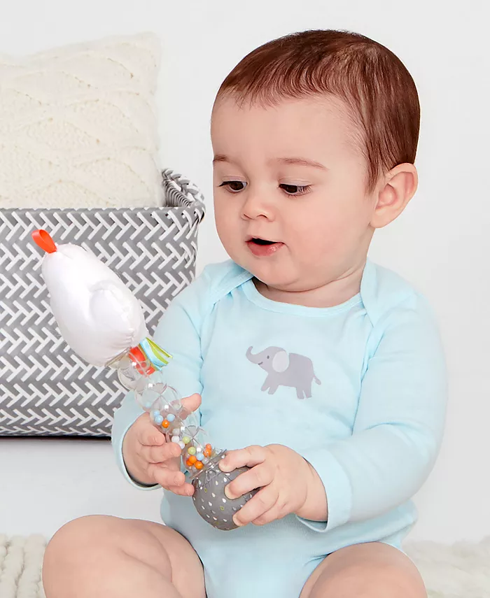 Skip Hop Baby Girls and Baby Boys Rain Rattle Stick