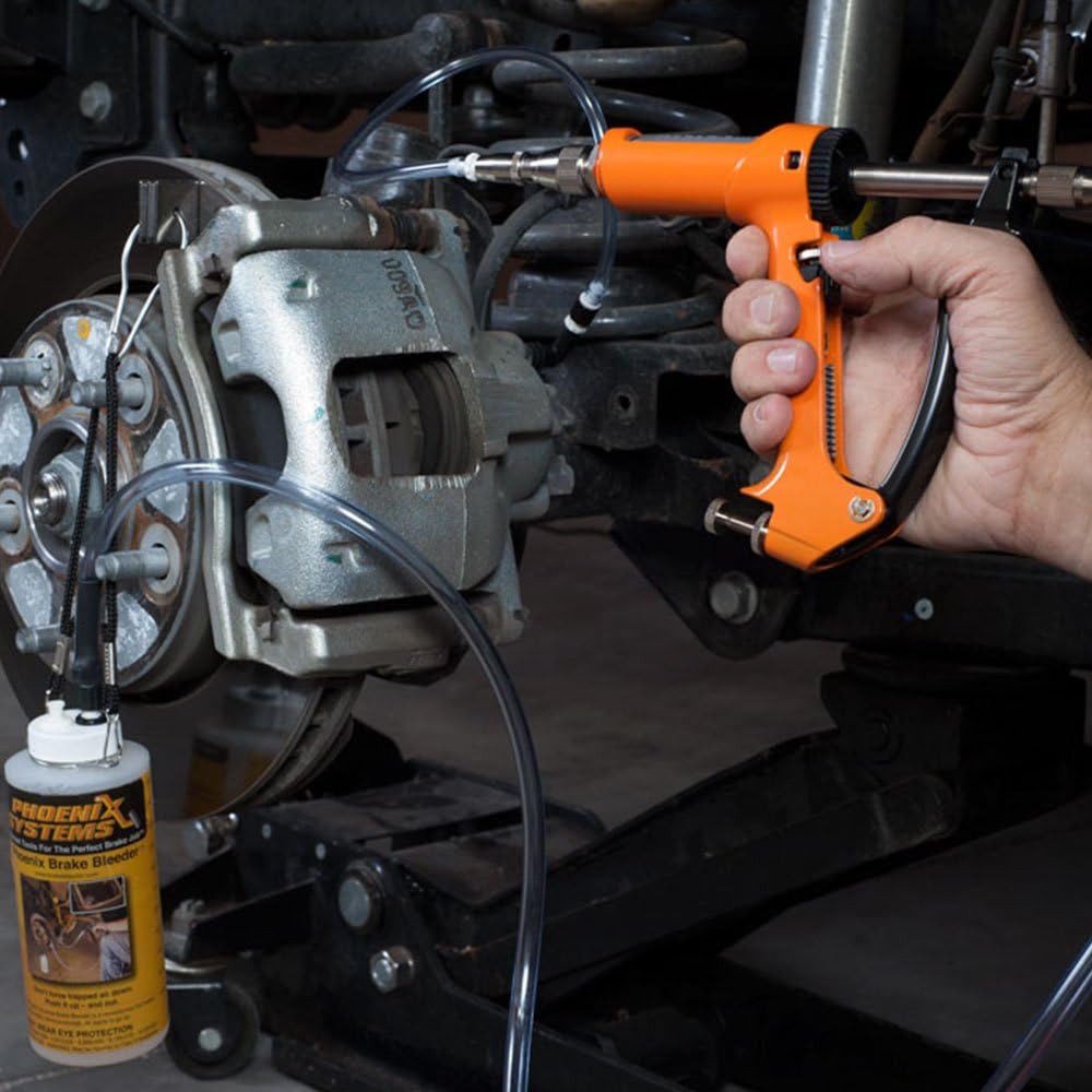 (2002HD-B) Heavy Duty Reverse Brake & Clutch Bleeder, One Person Bleeder, Cast Aluminum