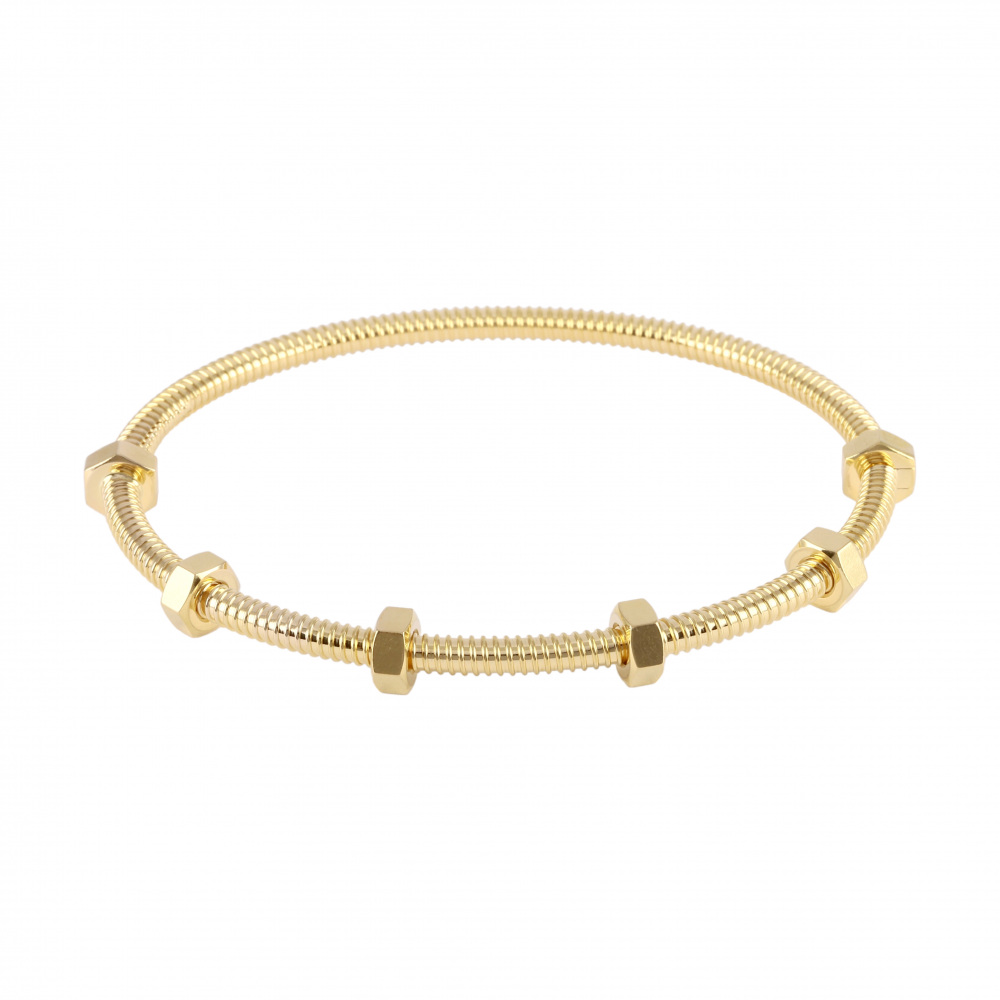 Cartier Eccles Bracelet 18K Yellow Gold B6063800