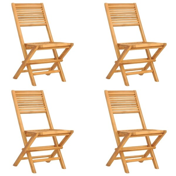 vidaXL Folding Patio Chairs 2/4/6/8 pcs 18.5