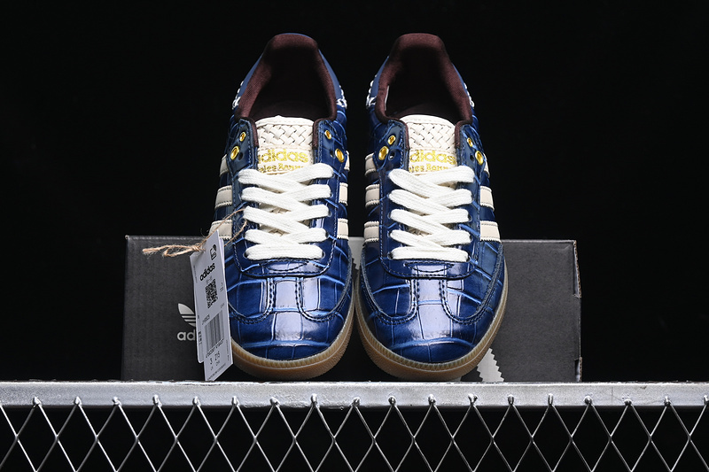 Adidas Wales Bonner X Samba Og Collegiate Navy/Wonder White/Night Red JH9825