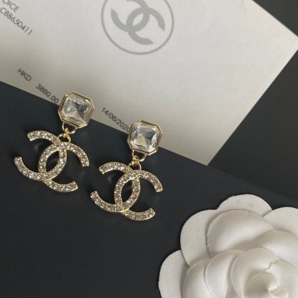 Chanel Cc Earrings