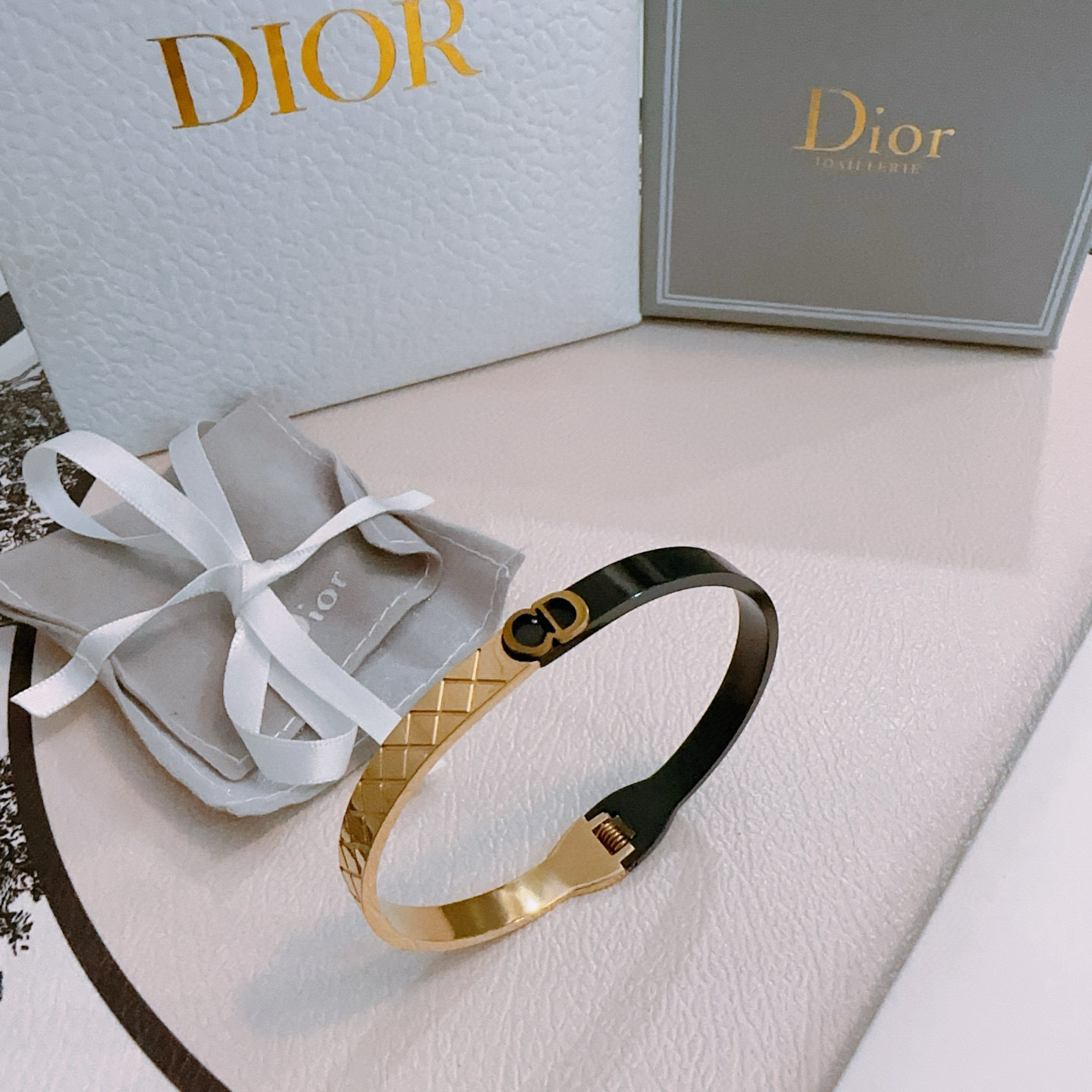 Dior bracelet steel - cnluxepick
