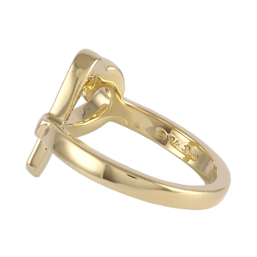 Tiffany & Co. Paloma Picasso Loving Heart Ring 18K Yellow Gold