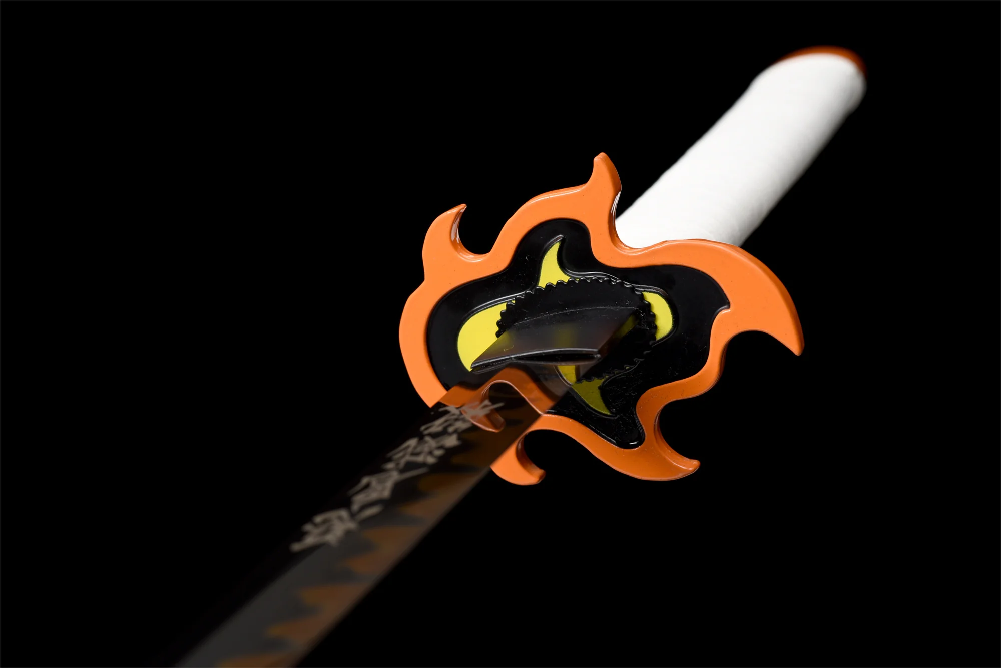 Rengoku Katana – T10 Clay Tempered, Real Hamon, Full Tang
