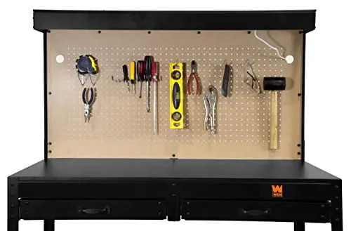 WEN 48-Inch Workbench with Power Outlets and Light