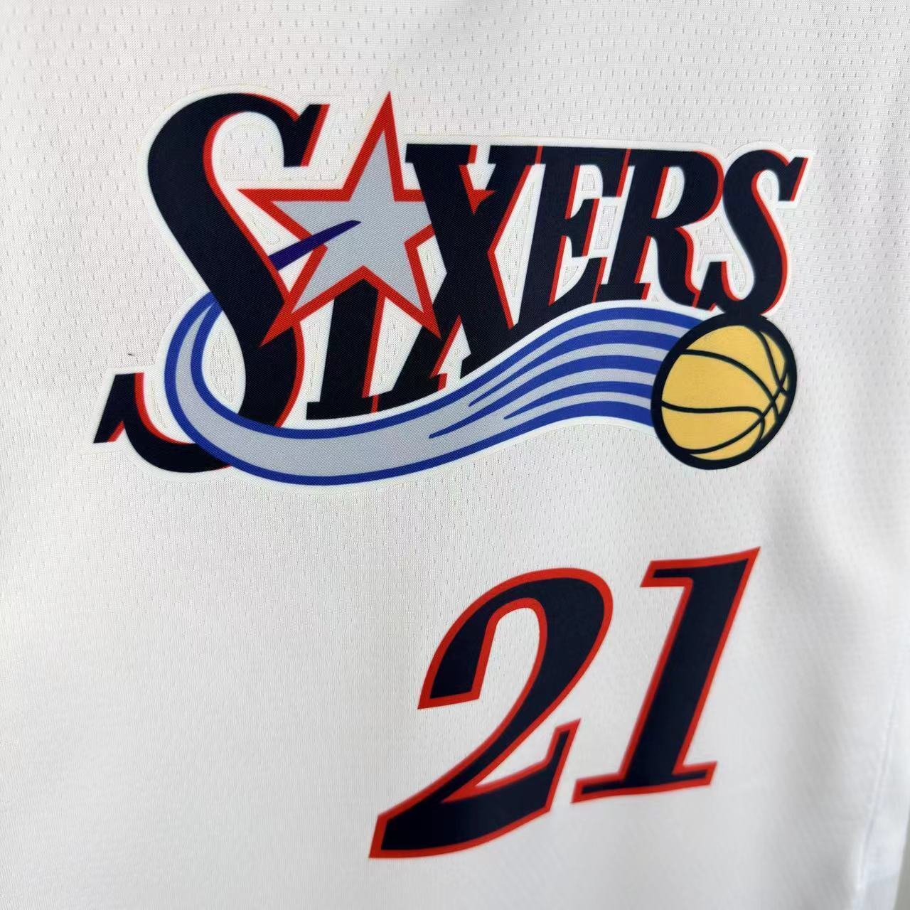 26 Season Philadelphia 76ers Retro #21