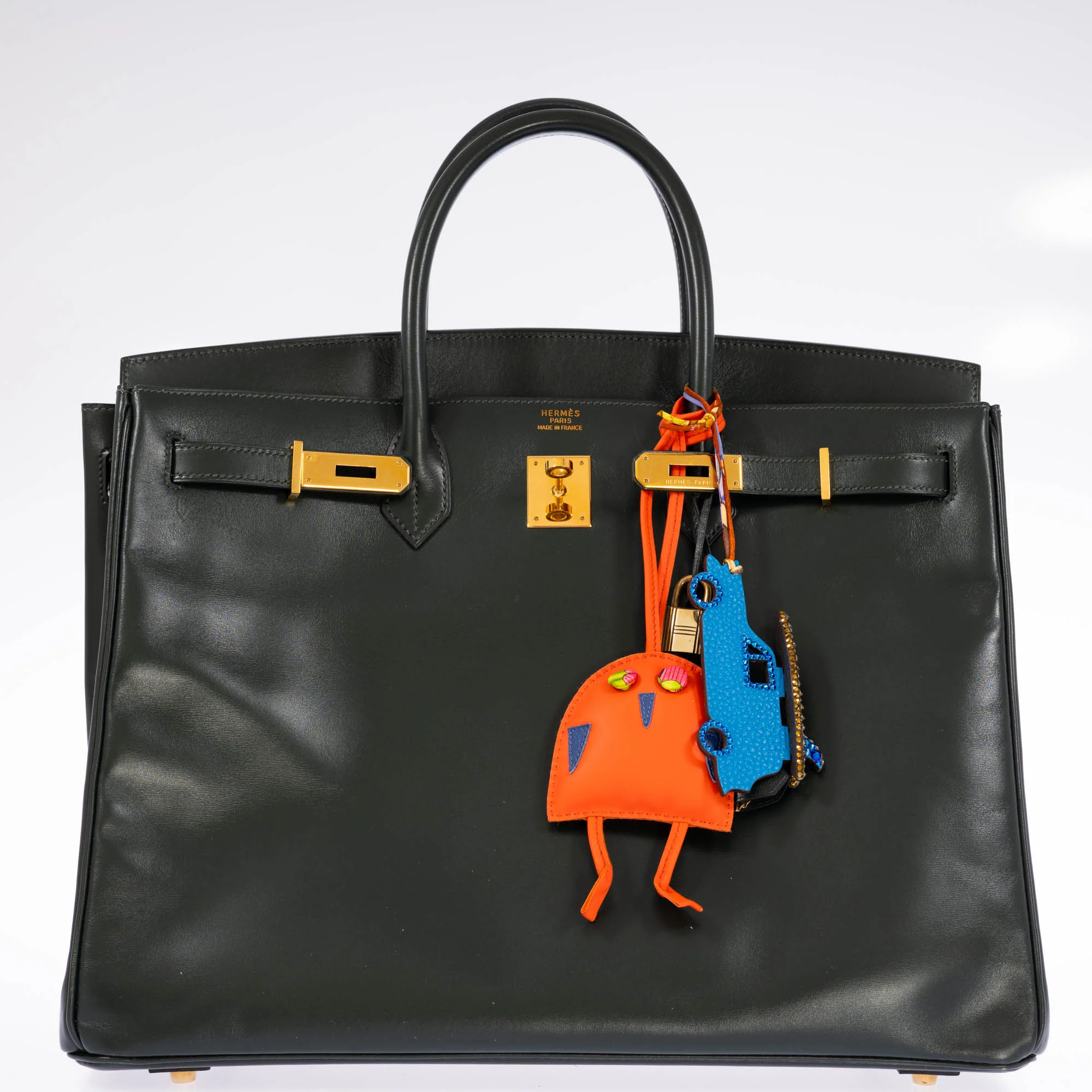 Hermès Birkin 40 Vert Anglais Box Calf Gold Hardware