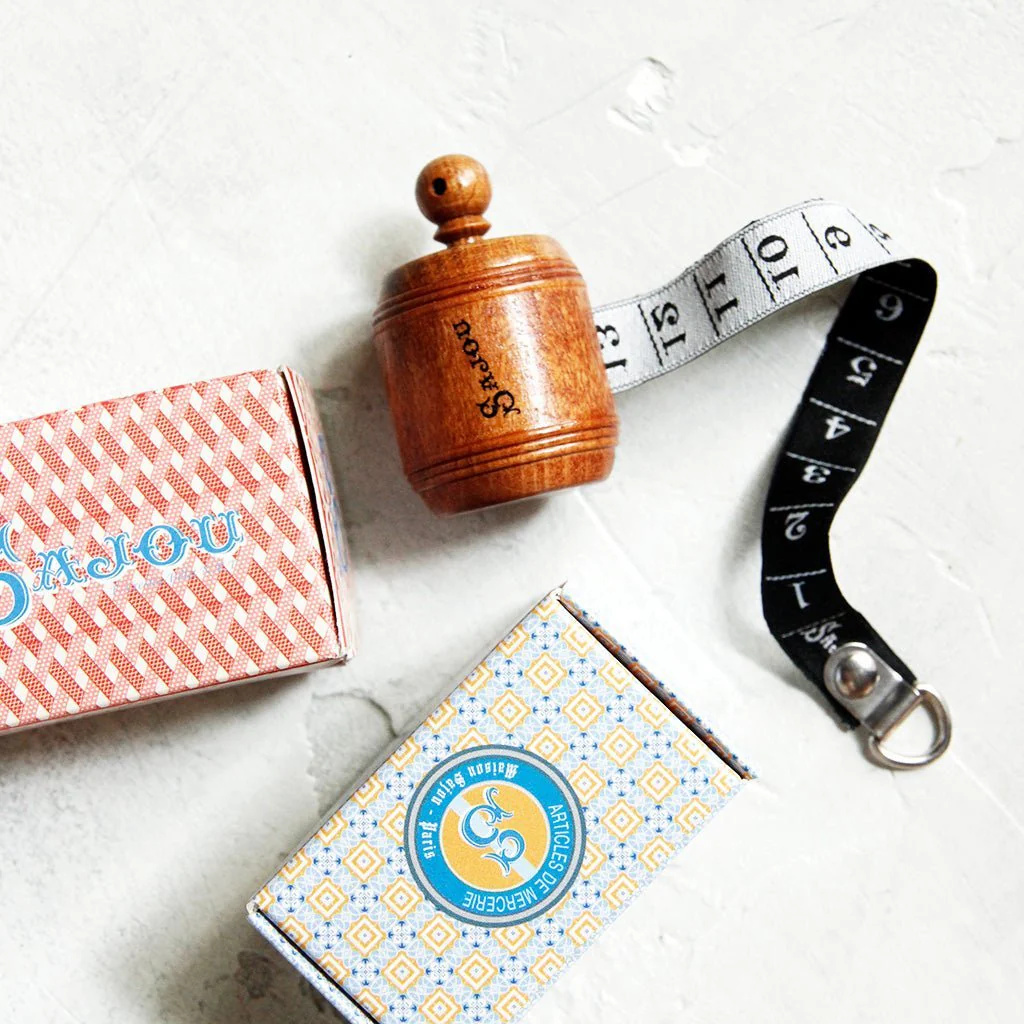 Wooden Metric Tape Measure
