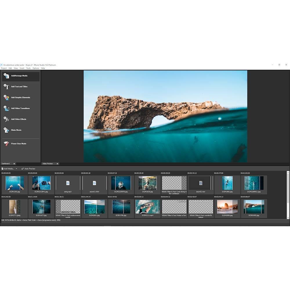 MAGIX Vegas Movie Studio Platinum - Version 16 - License