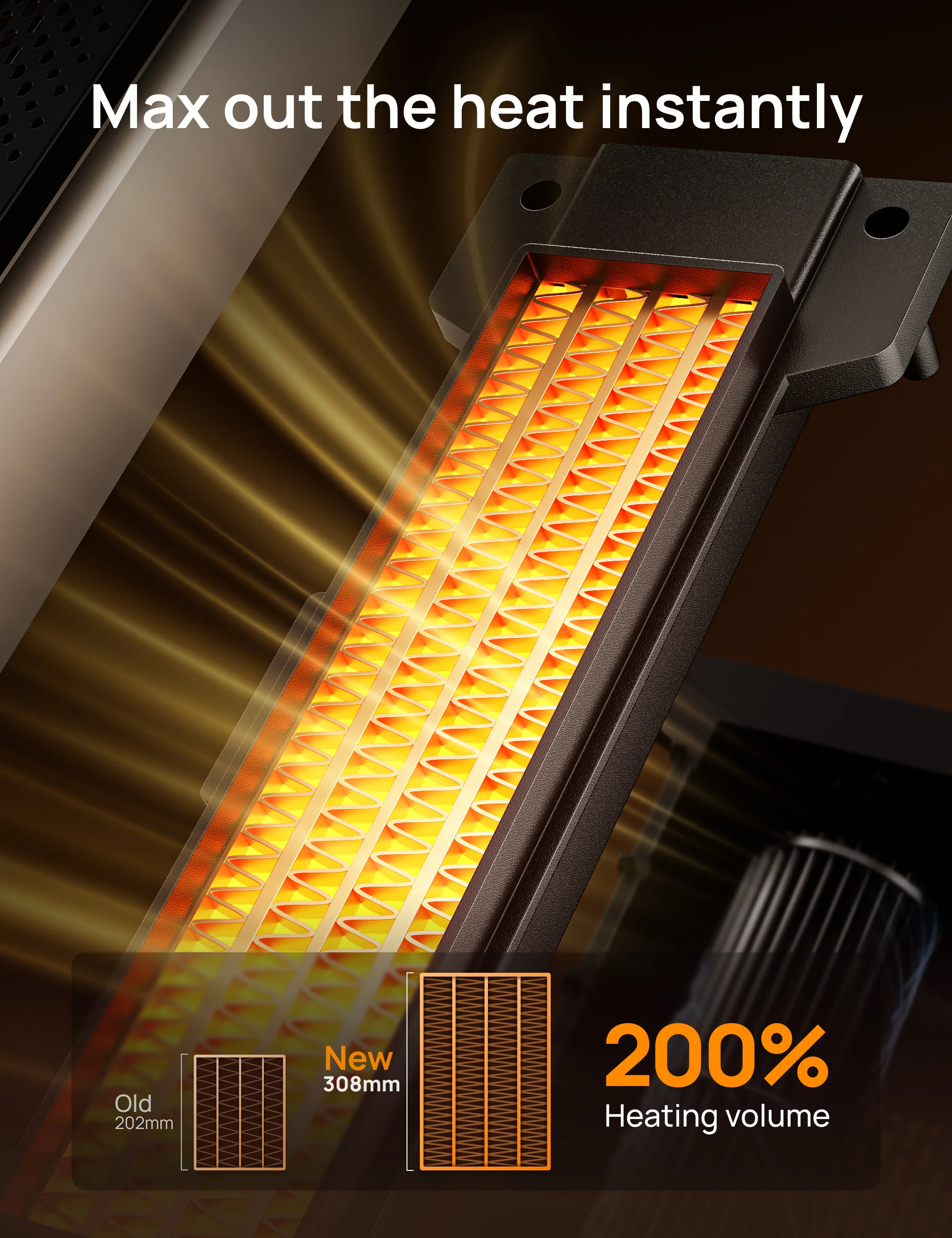 Space Heater Solaris Max (2nd. Gen.)