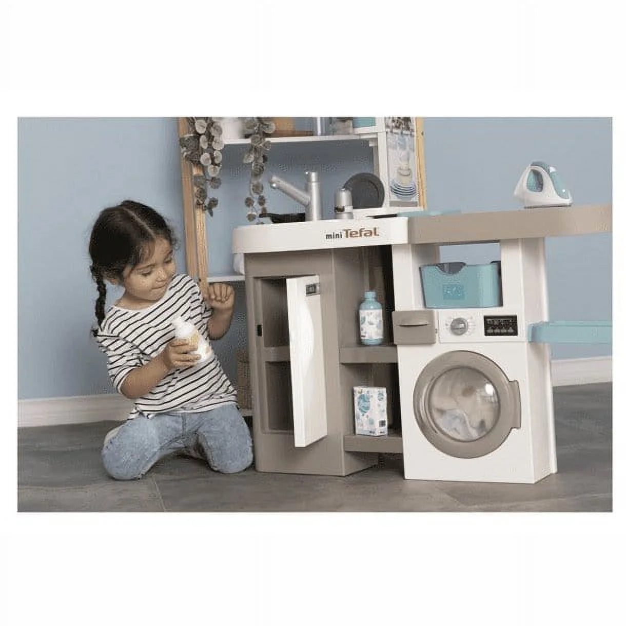 Smoby T-fal Studio Kitchen Set with Washing Machine 311050