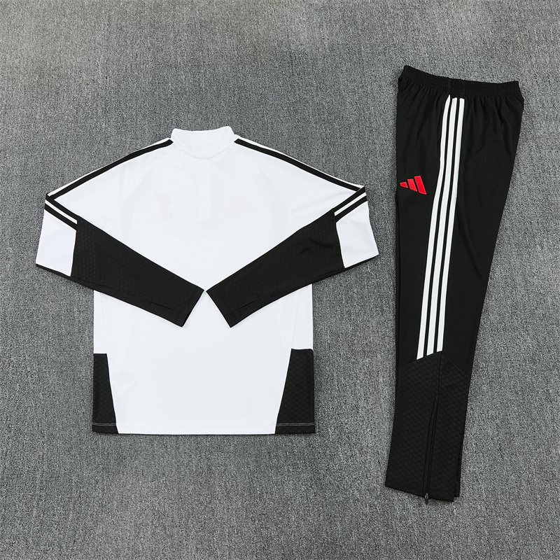LVP 26/27 Half Zipper Training Suit - White 4