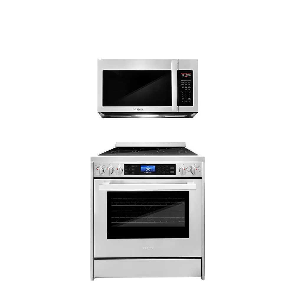 Cosmo 2 Piece Kitchen Appliance Package with 30