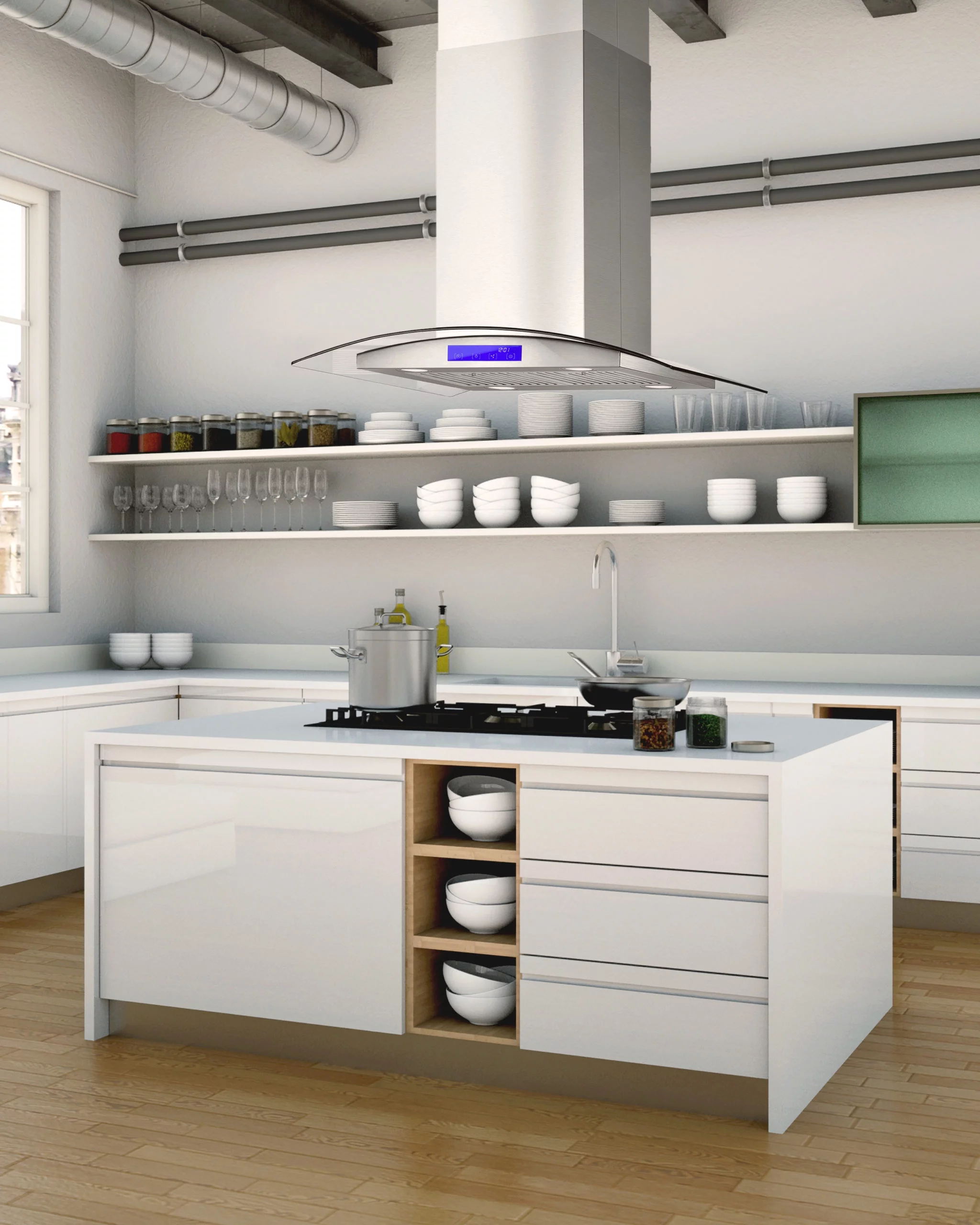 Cosmo 2 Piece Kitchen Appliance Package with 30
