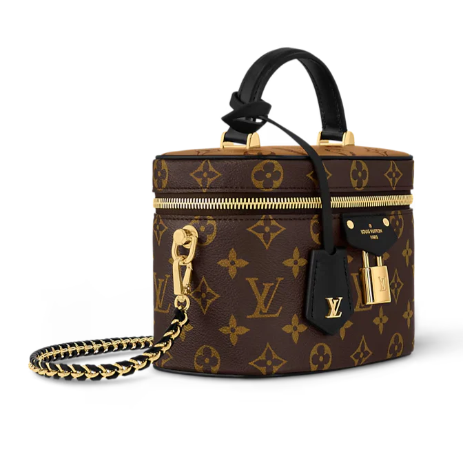 Louis Vuitton Monogram Vanity PM Shoulder Bag - Dark Brown