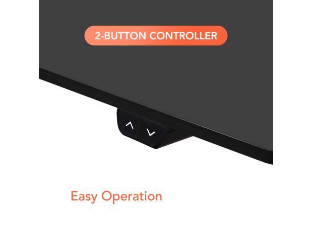 FlexiSpot Home Office Electric Height Adjustable Desk 55x22 x 28x22 Width Desktop Computer Desk Ergonomic 2-Button Controller St