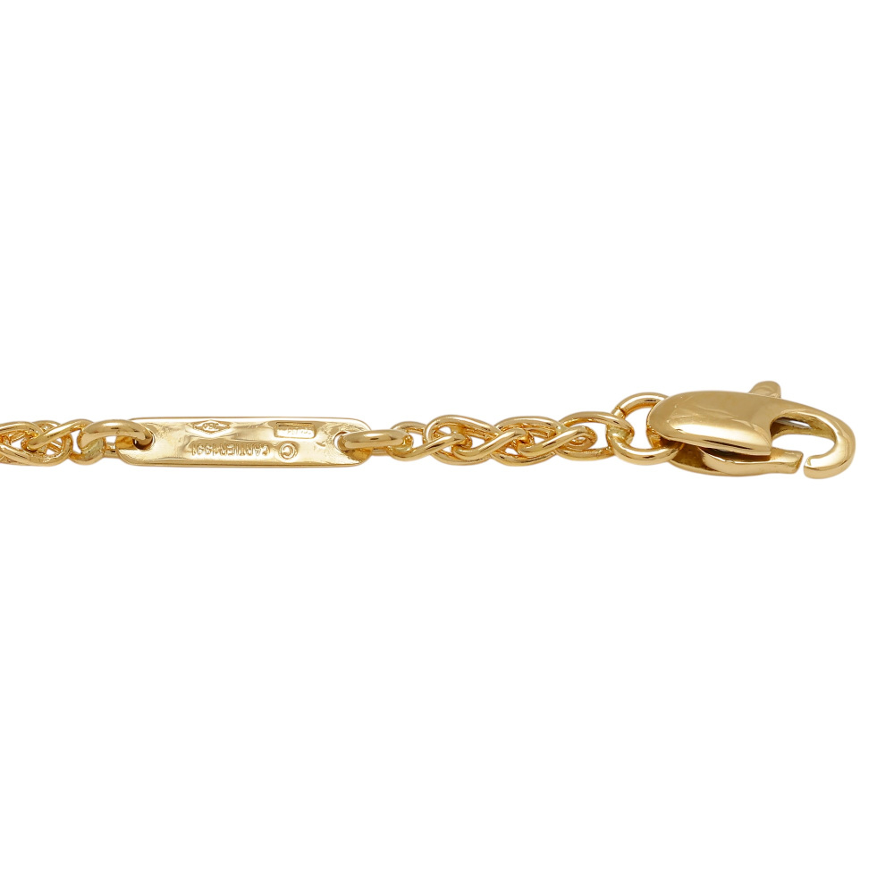 Cartier Spike Chain Necklace 18K Yellow Gold