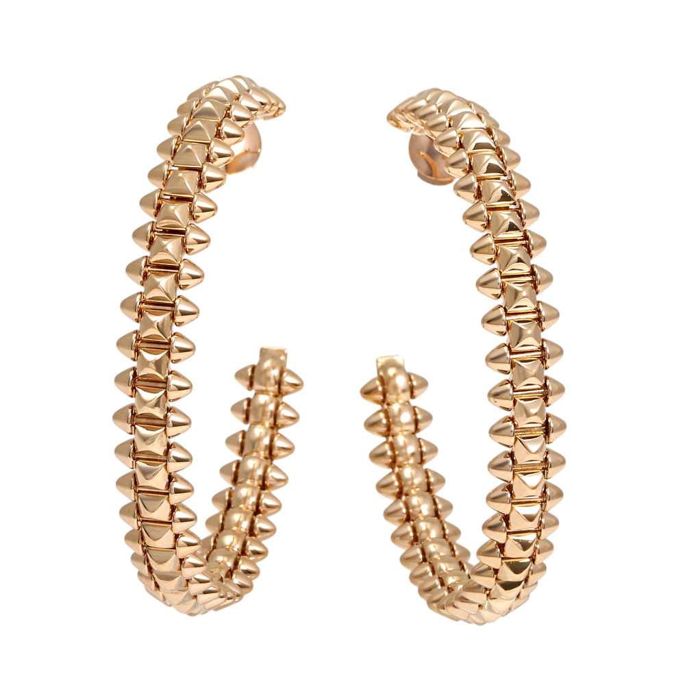 Cartier Crash Sm Earrings 18K Rose Gold B8301416